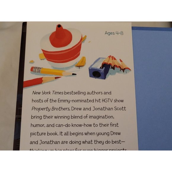 HGTV Book Builder Brothers Big Plans Signed Copy Jonathan, Drew Scott, Smith B-5 - Picture 4 of 8